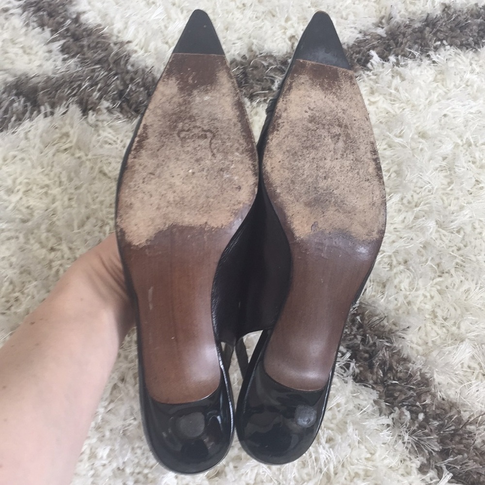 Stuart Weitzman sling back heels in size 8 - Picture 3 of 8